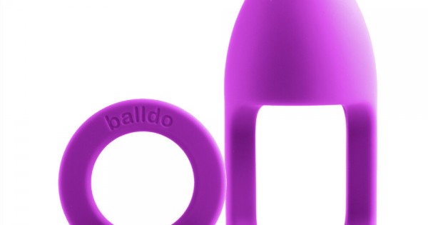 Balldo The Worlds First Ball Dildo Purple Puppycages Co Uk Penis