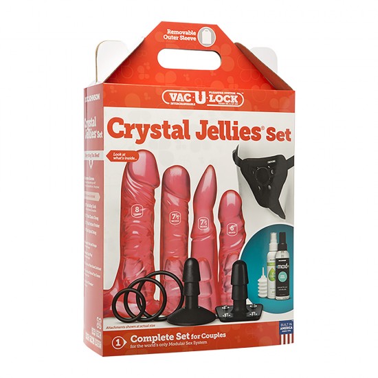 VacULock Crystal Jellies Harness Set