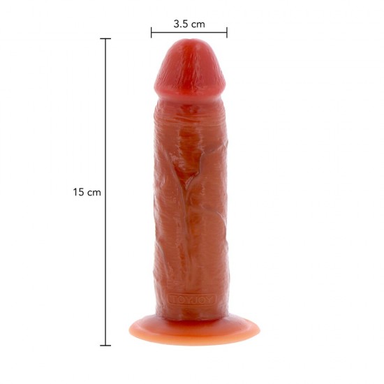 ToyJoy Get Real Silicone Sliding Foreskin Dong