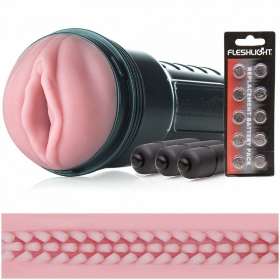 Fleshlight Vibro Pink Lady Touch Masturbator