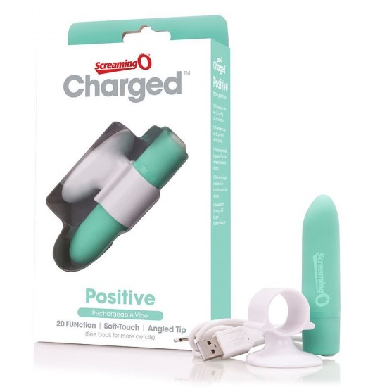 Screaming O Positive Rechargeable Mini Vibrator