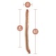 Dr Skin Posable Double Dong 16.5 Inches Dr Skin Posable Double Dong 16.5 Inches