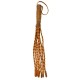 Pain Medieval Braided 15 Inch Italian Leather Whip
