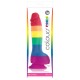 Colours Pride Edition 6 Inch Realistic Silicone Dildo With Balls