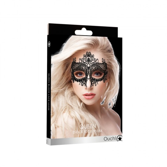 Ouch Queen Black Lace Mask Ouch Queen Black Lace Mask
