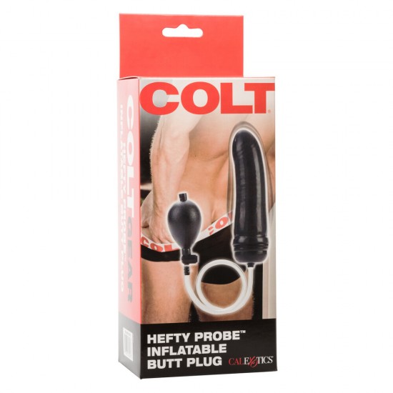 COLT Hefty Probe Inflatable Dildo Black