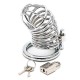 Chrome Chastity Cock Cage